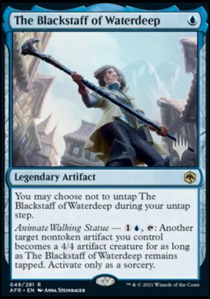 The Blackstaff of Waterdeep (Promo Pack) [Dungeons & Dragons: Adventures in the Forgotten Realms Promos] - MTG Single