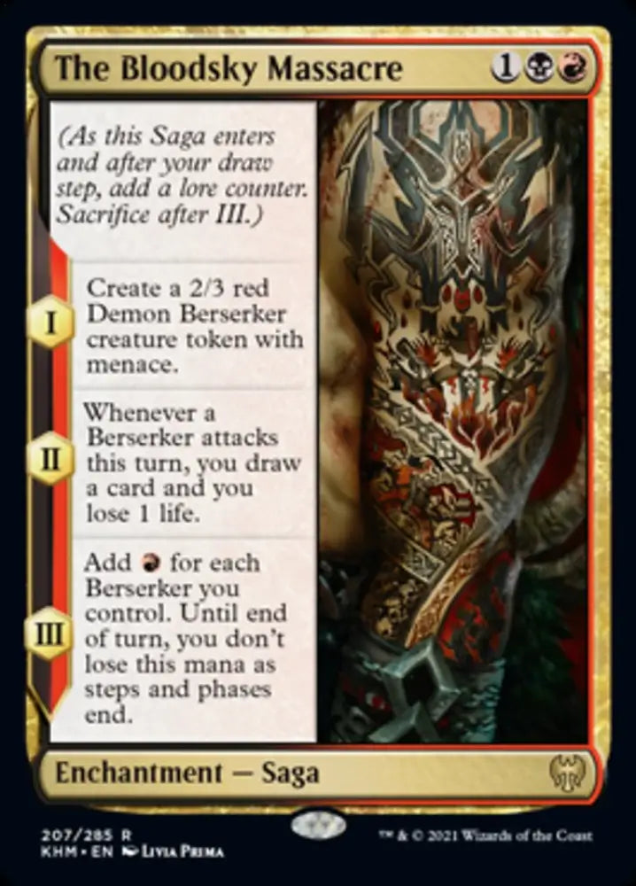 The Bloodsky Massacre [Kaldheim] - MTG Single