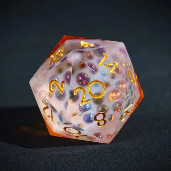 Nerd Gear: The Brewmaster’s Bounty – 7pc Handmade Sharp Edge Resin Dice Set