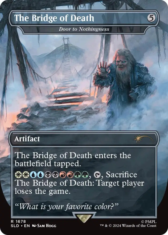 The Bridge of Death - Door to Nothingness [Secret Lair Drop Series] - MTG Single