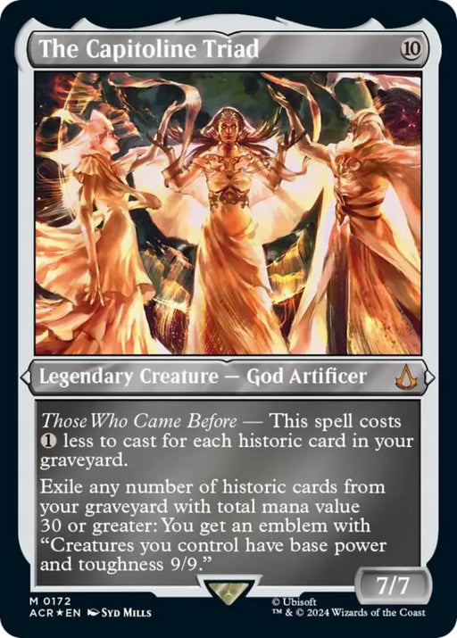 The Capitoline Triad (Foil Etched) [Assassin’s Creed] - MTG Single