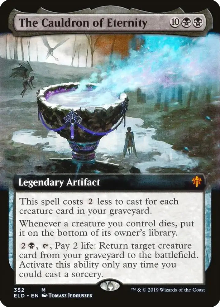 The Cauldron of Eternity (Extended Art) [Throne of Eldraine] - MTG Single