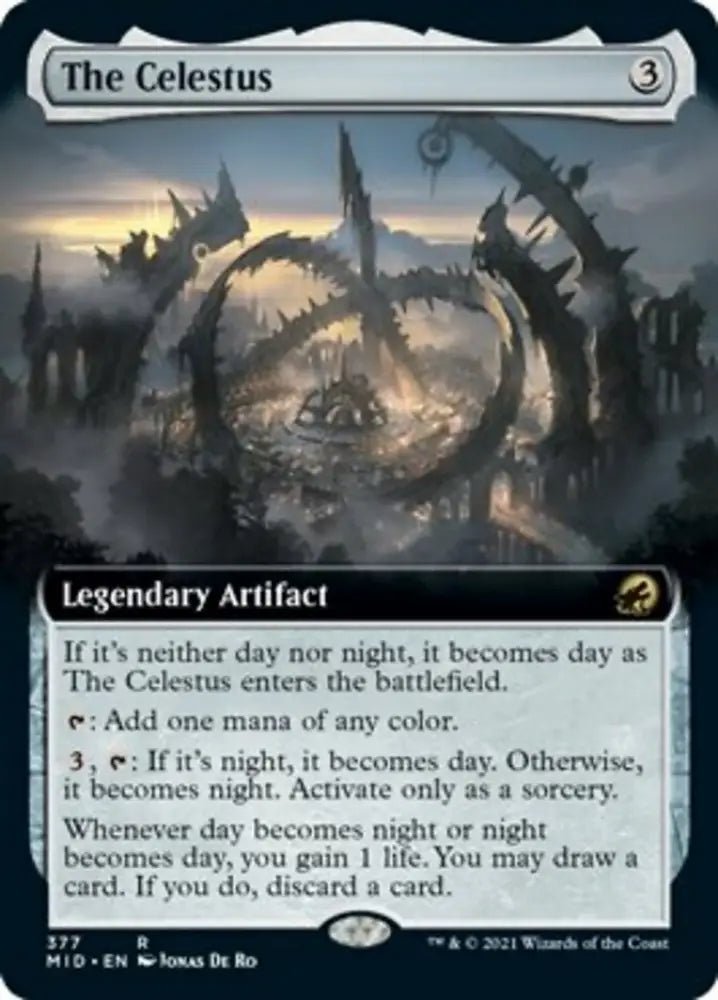 The Celestus (Extended Art) [Innistrad: Midnight Hunt] - MTG Single