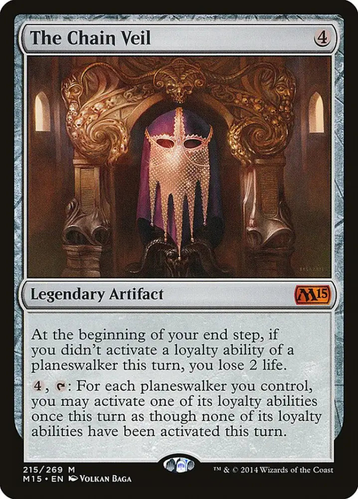 The Chain Veil [Magic 2015] - MTG Single