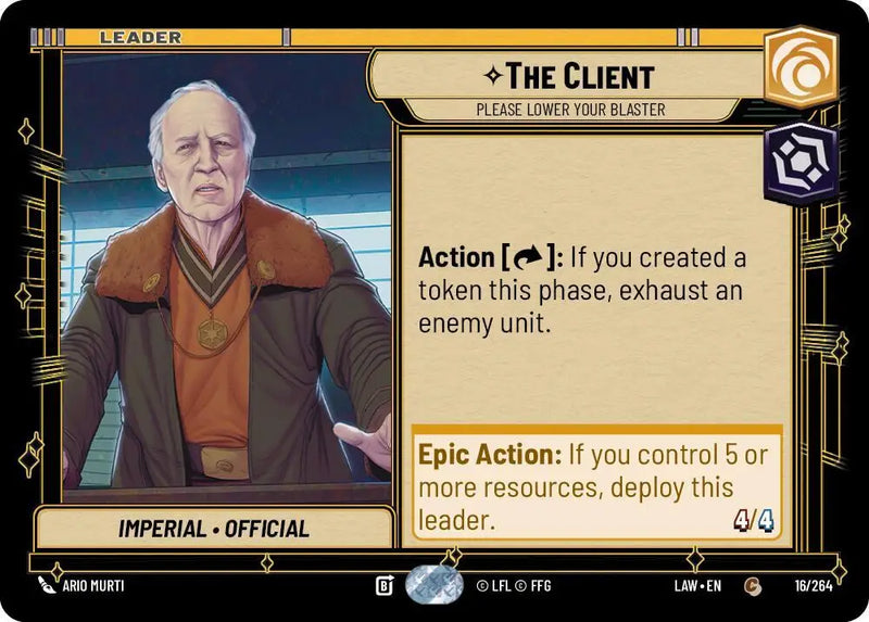 The Client - Please Lower Your Blaster (16/264) [A Lawless Time]