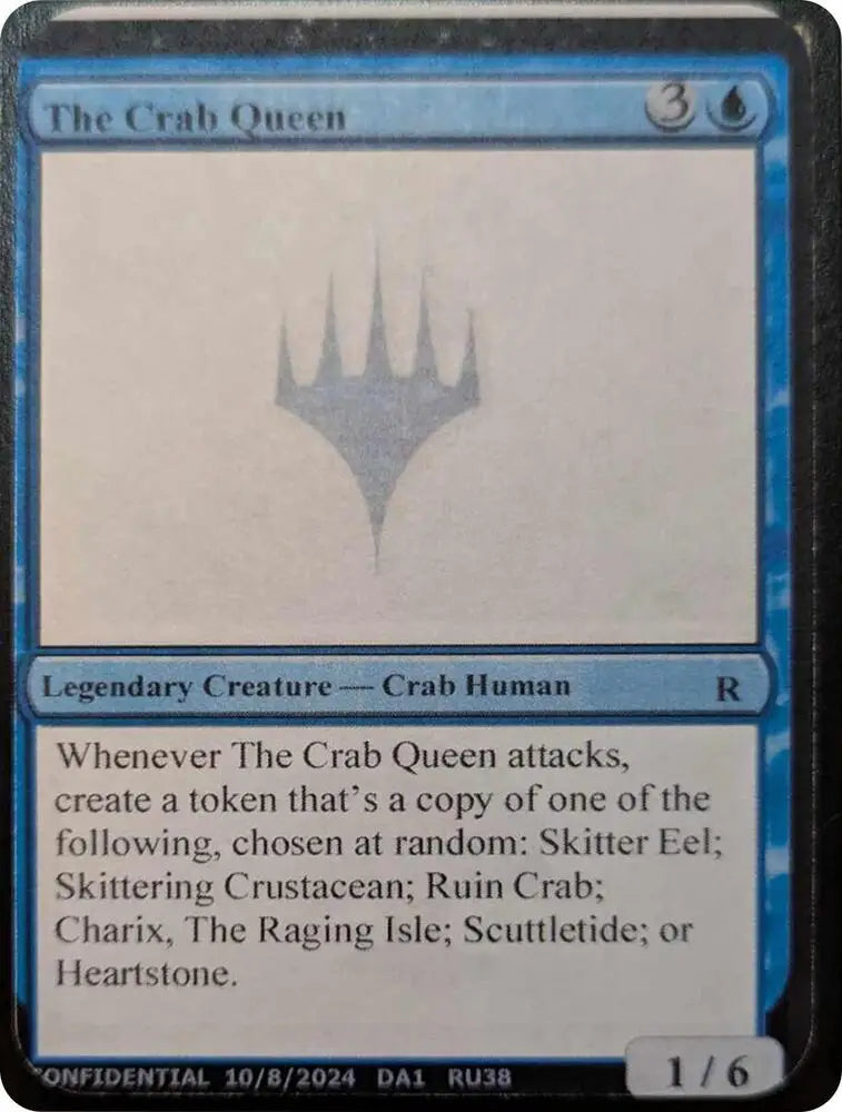 The Crab Queen [Un-Known Event Playtest Cards]