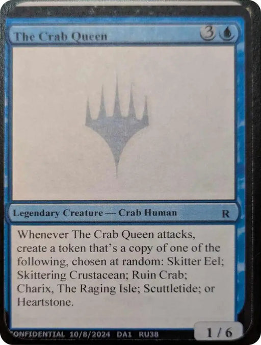 The Crab Queen [Un-Known Event Playtest Cards]