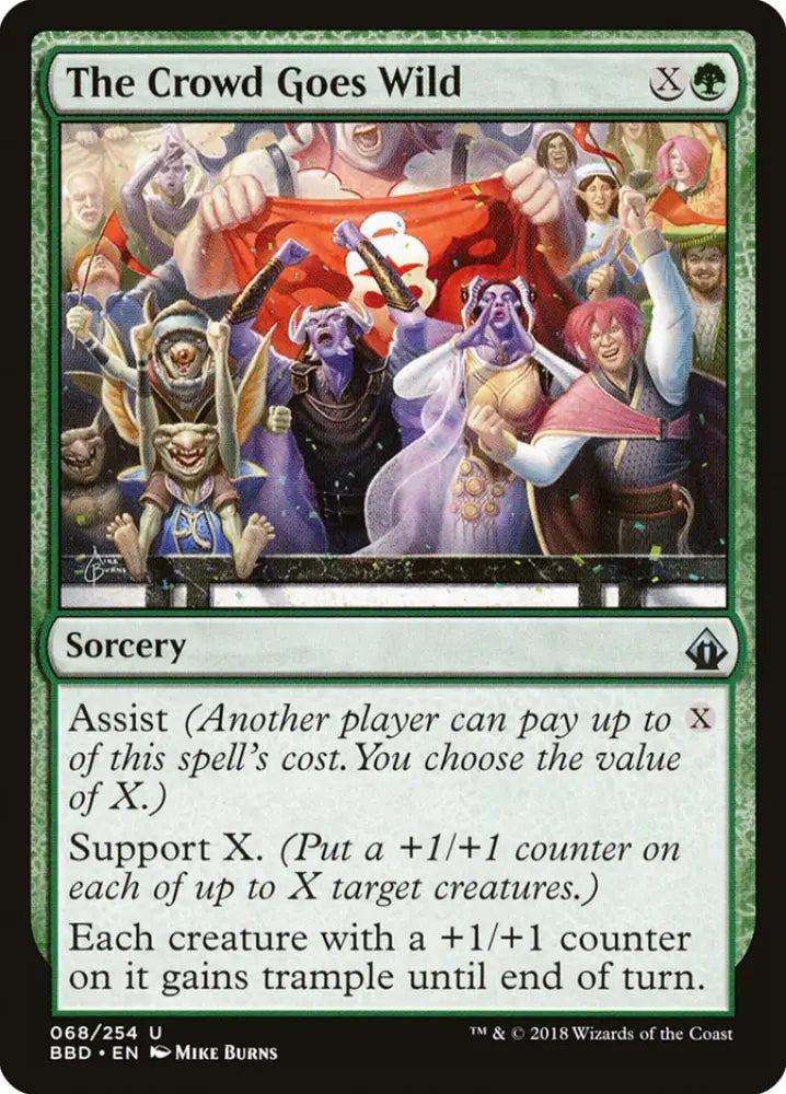 The Crowd Goes Wild [Battlebond] - MTG Single