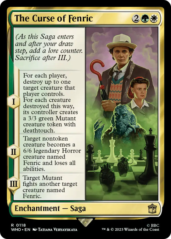The Curse of Fenric [Doctor Who] - MTG Single