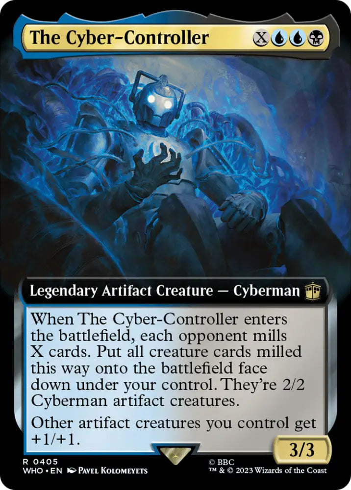 The Cyber-Controller (Extended Art) [Doctor Who] - MTG Single