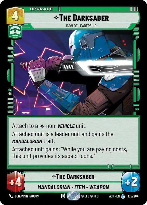 The Darksaber - Icon of Leadership (135/264) [Ashes of the Empire]
