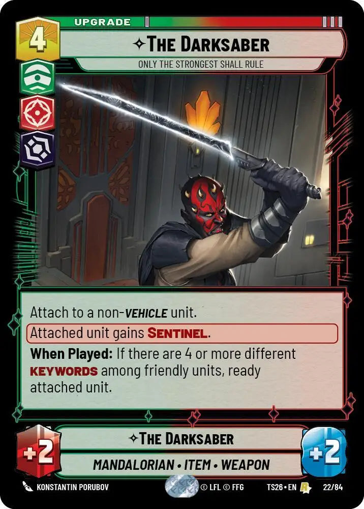 The Darksaber - Only the Strongest Shall Rule (22/84) [Twin Suns]