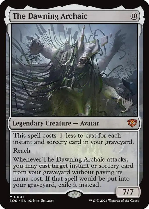 The Dawning Archaic (1) [Secrets of Strixhaven Promos]