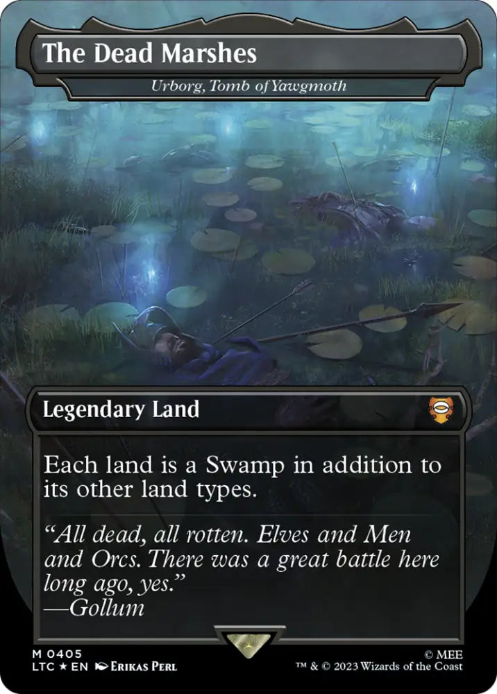 The Dead Marshes - Urborg Tomb of Yawgmoth (Surge Foil Realms and Relics) [The Lord of the Rings: Tales of Middle-Earth