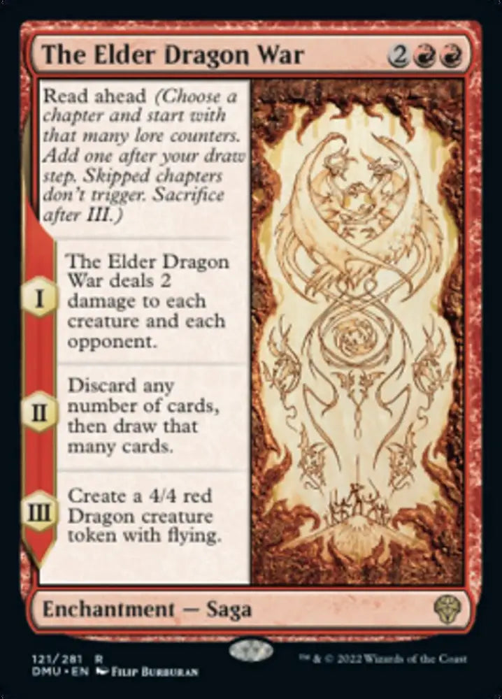 The Elder Dragon War [Dominaria United] - MTG Single