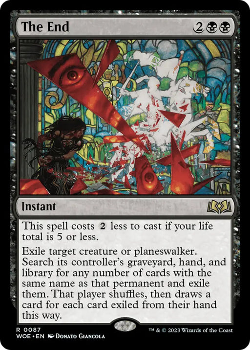 The End [Wilds of Eldraine] - MTG Single
