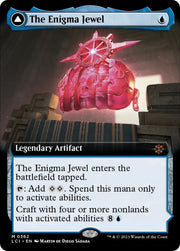 The Enigma Jewel // Locus of Enlightenment (Extended Art) [The Lost Caverns of Ixalan] - MTG Single