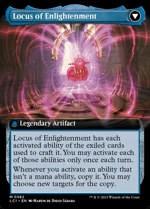 The Enigma Jewel // Locus of Enlightenment (Extended Art) [The Lost Caverns of Ixalan] - MTG Single