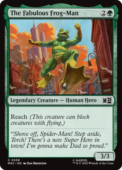 The Fabulous Frog-Man (559) [Marvel Super Heroes Commander]