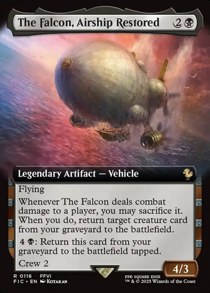 The Falcon, Airship Restored (116) [Final Fantasy Commander]