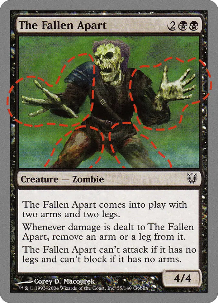 The Fallen Apart [Unhinged] - MTG Single