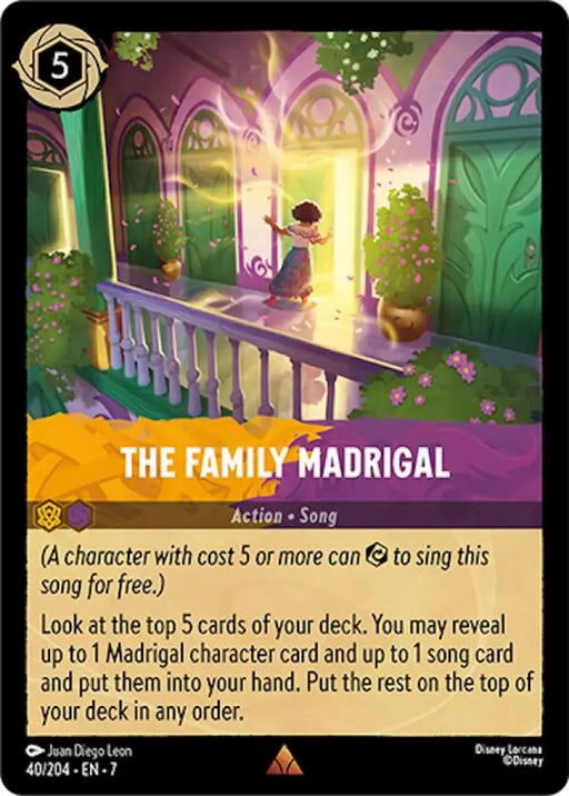The Family Madrigal (40/204) [Archazia’s Island] - Lorcana Single
