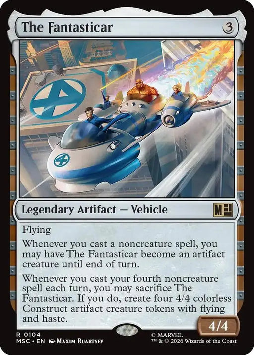 The Fantasticar (104) [Marvel Super Heroes Commander]