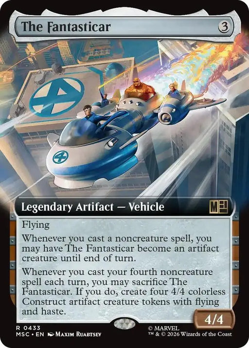 The Fantasticar (Extended Art) (433) [Marvel Super Heroes Commander]