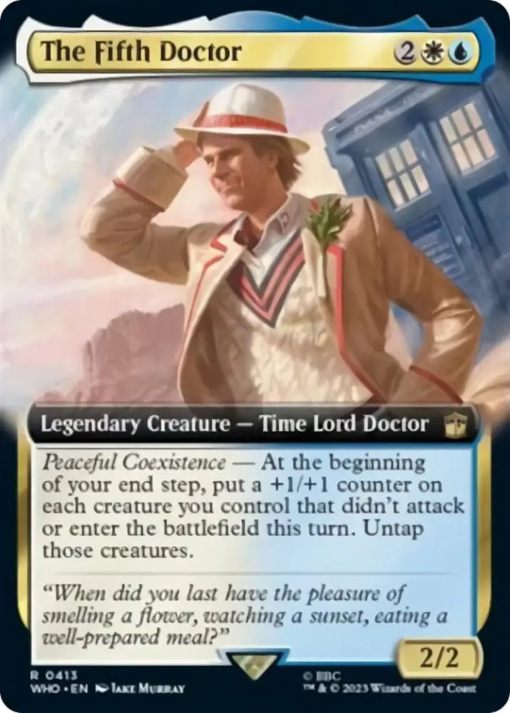 The Fifth Doctor (Extended Art) [Doctor Who] - MTG Single