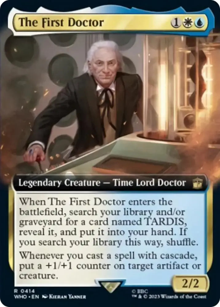 The First Doctor (Extended Art) [Doctor Who] - MTG Single