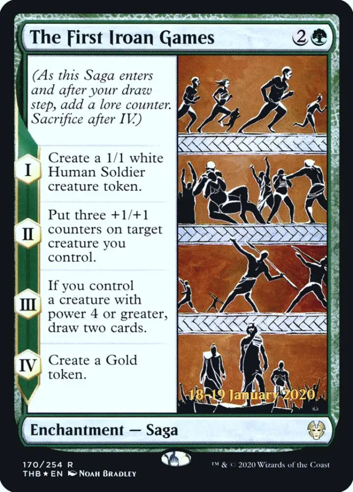 The First Iroan Games [Theros Beyond Death Prerelease Promos] - MTG Single