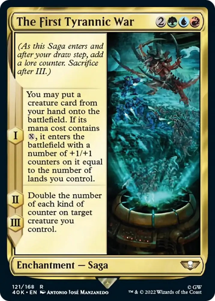 The First Tyrannic War (Surge Foil) [Warhammer 40,000] - MTG Single
