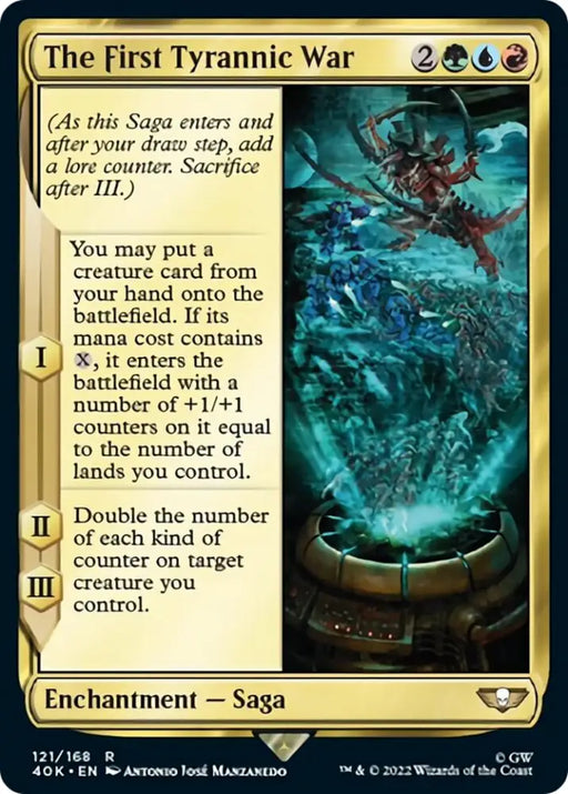 The First Tyrannic War (Surge Foil) [Warhammer 40,000] - MTG Single