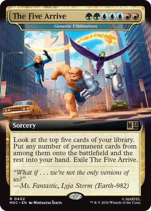 The Five Arrive - Genesis Ultimatum (Extended Art) (402) [Marvel Super Heroes Commander]