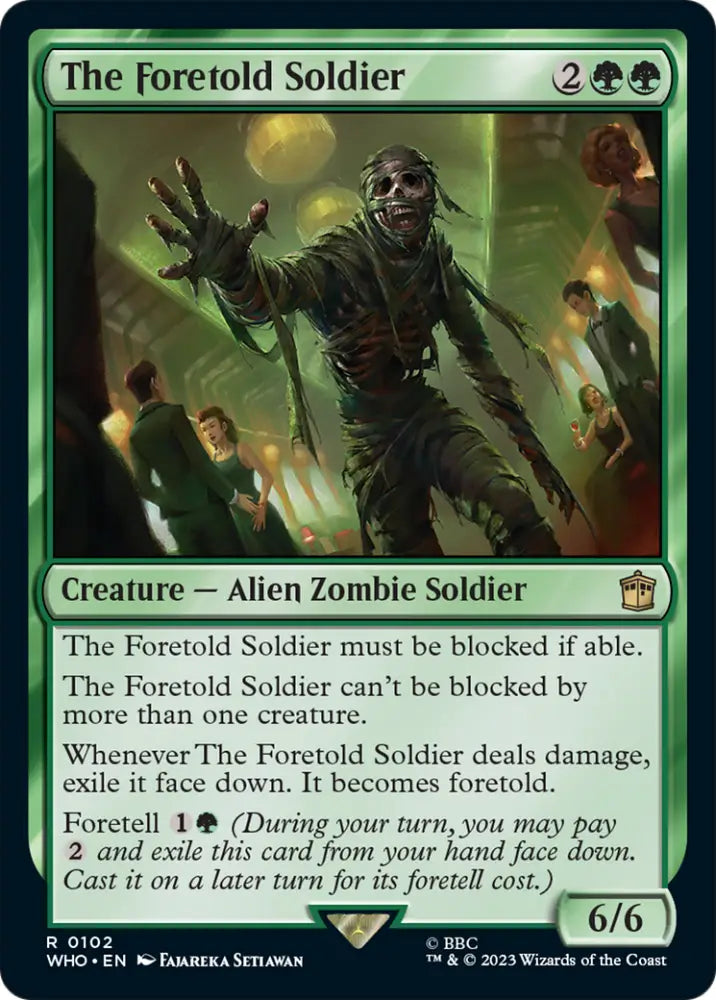 The Foretold Soldier [Doctor Who] - MTG Single