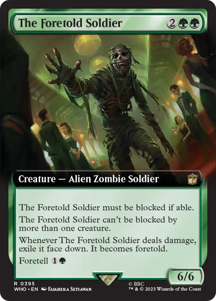 The Foretold Soldier (Extended Art) [Doctor Who] - MTG Single