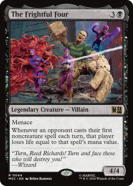 The Frightful Four (Surge Foil) (44) [Marvel Super Heroes Commander]