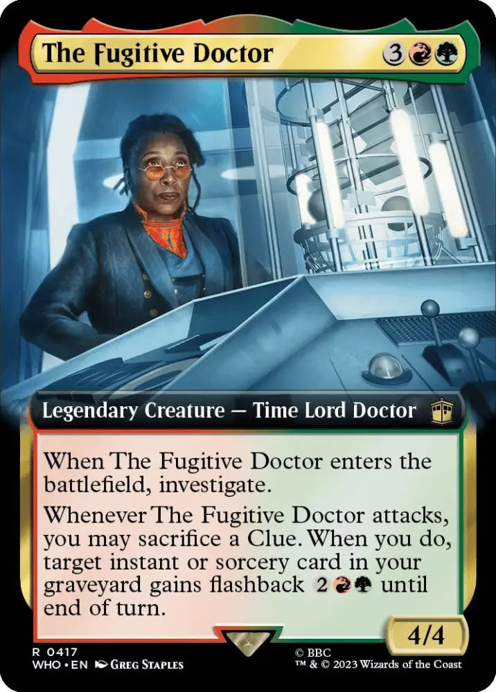 The Fugitive Doctor (Extended Art) [Doctor Who] - MTG Single