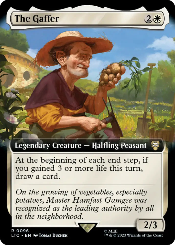 The Gaffer (Extended Art) [The Lord of the Rings: Tales of Middle-Earth Commander] - MTG Single