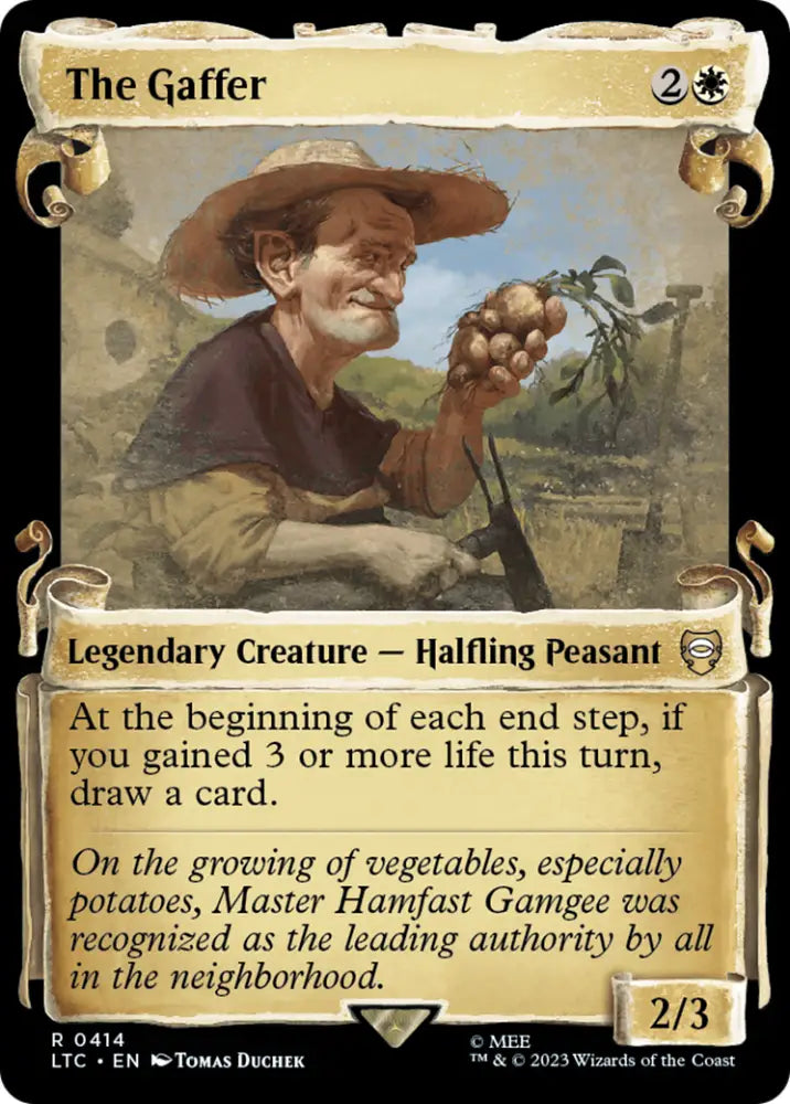 The Gaffer [The Lord of the Rings: Tales of Middle-Earth Commander Showcase Scrolls] - MTG Single