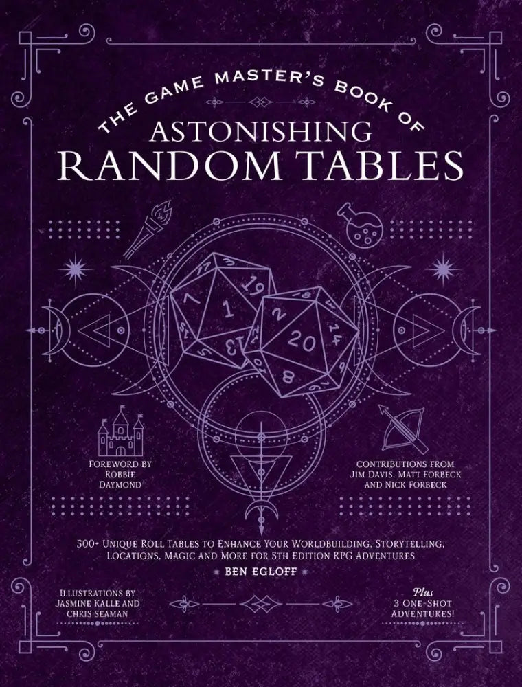 The Game Masters Book of Astonishing Random Tables (EN) - Role Playing Game