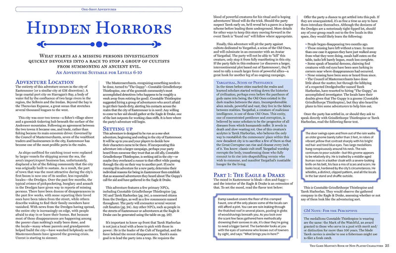The Game Masters Book of Non-Player Characters (EN) - Role Playing Game