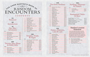 The Game Masters Book of Random Encounters (EN) - Role Playing Game