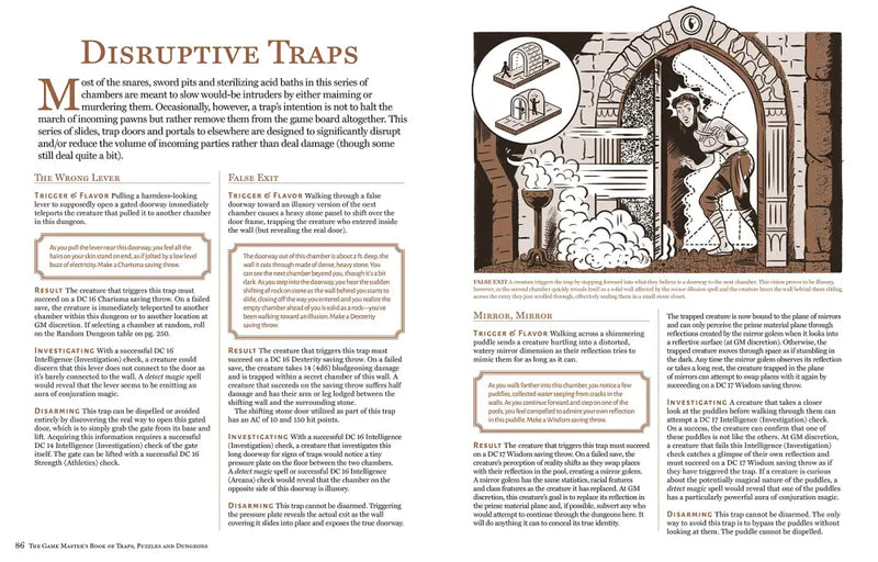 The Game Masters Book of Traps/Puzzles/Dungeons (EN) - Role Playing Game
