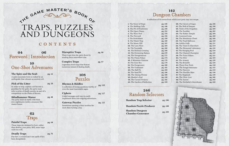 The Game Masters Book of Traps/Puzzles/Dungeons (EN) - Role Playing Game