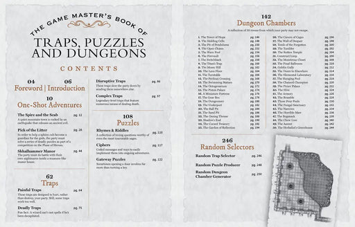 The Game Masters Book of Traps/Puzzles/Dungeons (EN) - Role Playing Game