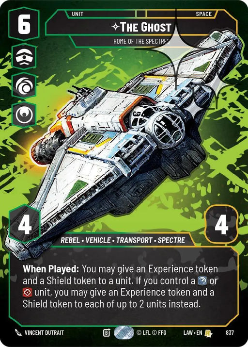 The Ghost - Home of the Spectres (Prestige Foil) (837) [A Lawless Time]