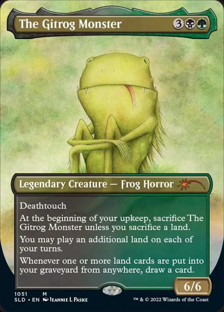 The Gitrog Monster (Borderless) [Secret Lair Drop Series] - MTG Single