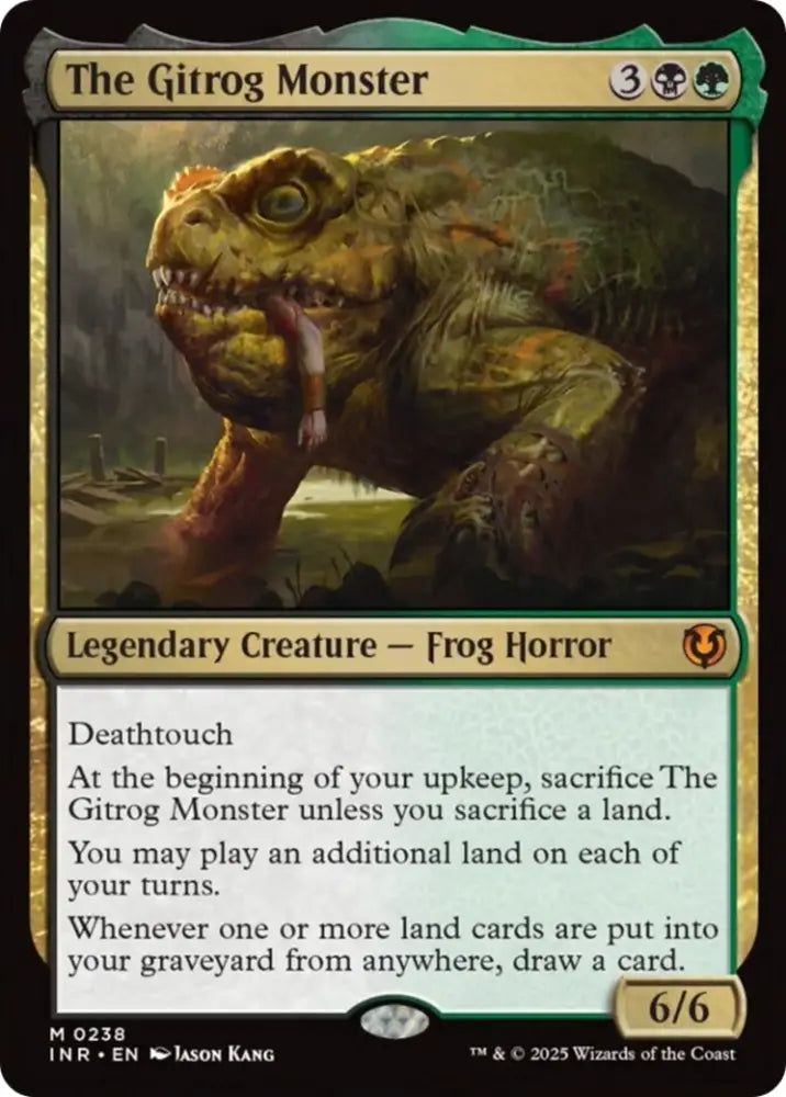 The Gitrog Monster [Innistrad Remastered] - MTG Single