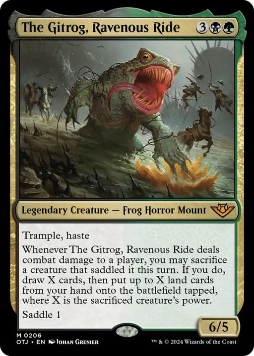 The Gitrog Ravenous Ride [Outlaws of Thunder Junction] - MTG Single